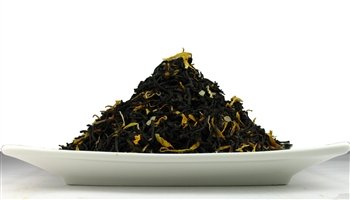 Peach Apricot Tea, A Ceylon black tea blended with the essence of apricot and peach – 8 Oz Bag