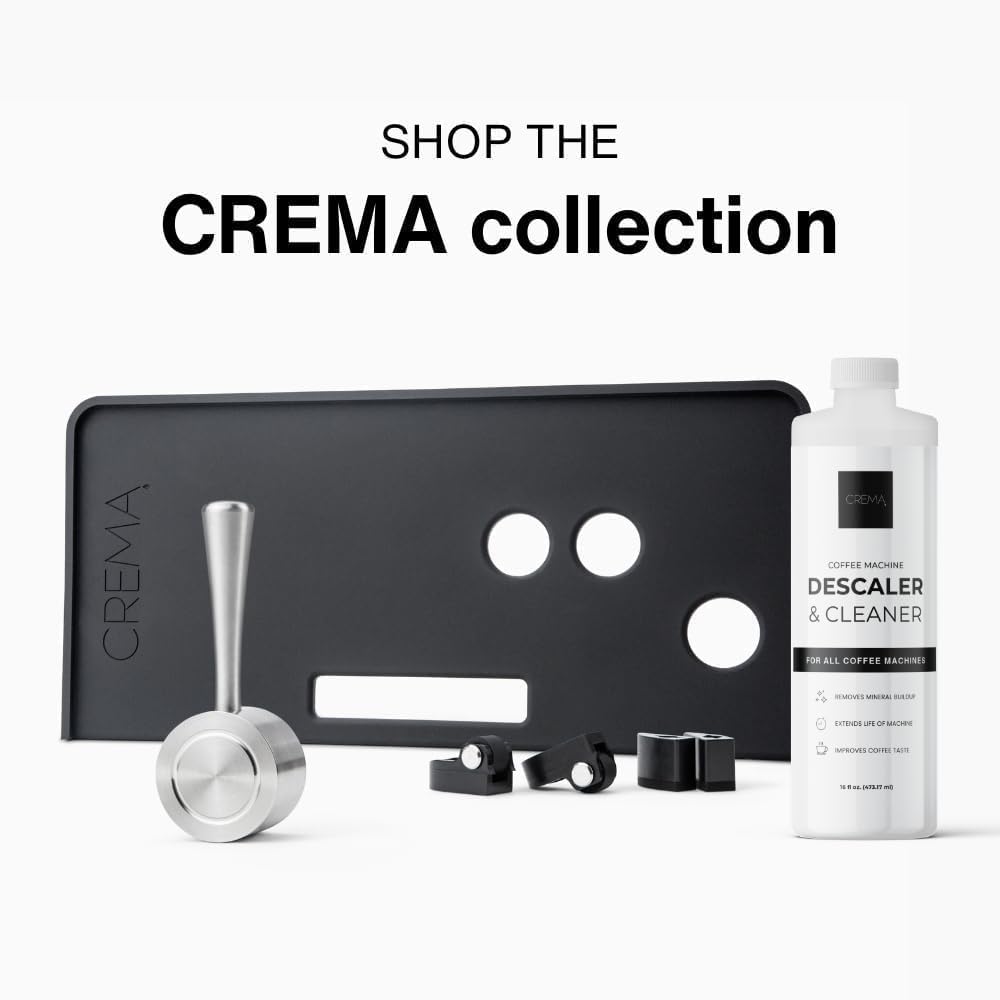 CREMA Coffee Products – Coffee Machine Descaler & Cleaner – Compatible with All Machines - 32 fl oz (8 uses)