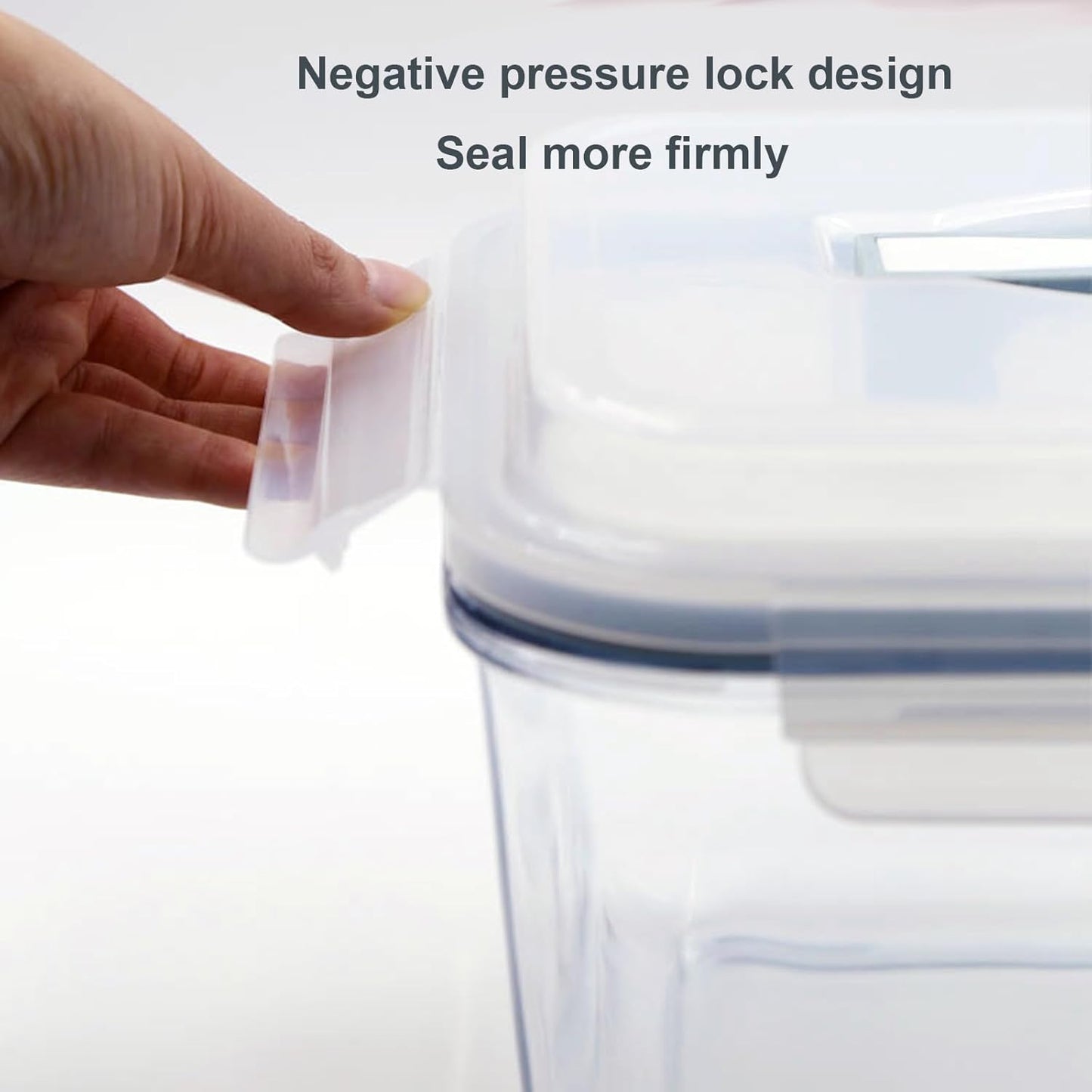 24 Cup Extra Large Glass Storage Containers with Airtight Locking Lid with Handle, Large Glass Food Storage Container, Ideal Storing food, Vegetables, Fruits, Roasting Turkey, BPA Free Oven Safe