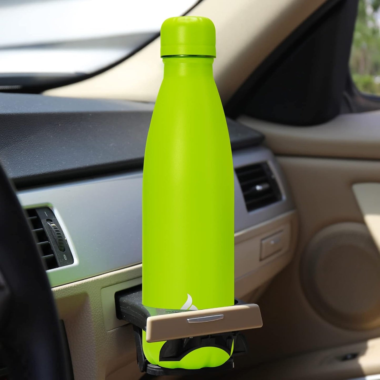 BJPKPK Insulated Water Bottle 17oz Stainless Steel Water Bottles,Gray