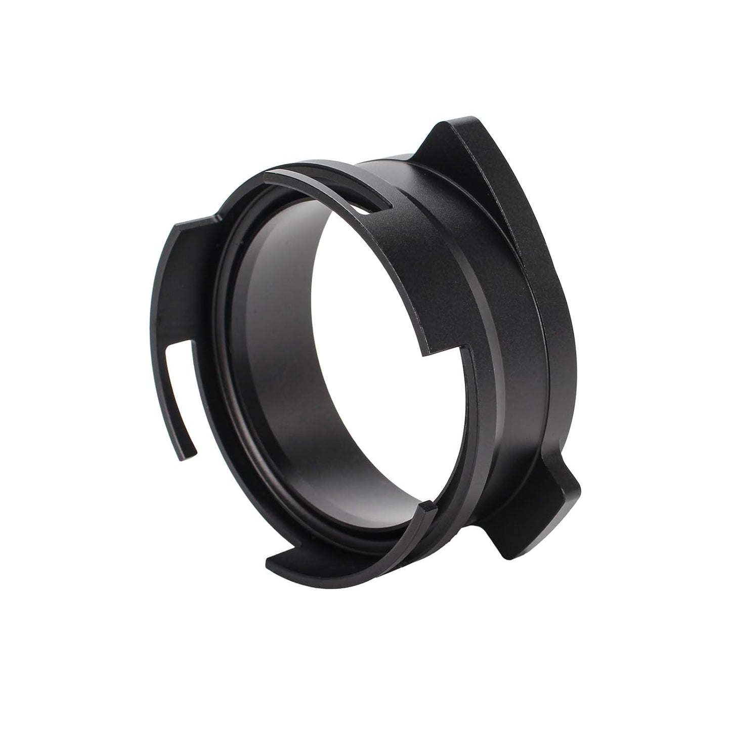 DIBTSA Espresso Dosing Funnel Compatible with Breville/Sage 54mm Portafilter, Aluminum Alloy, Black