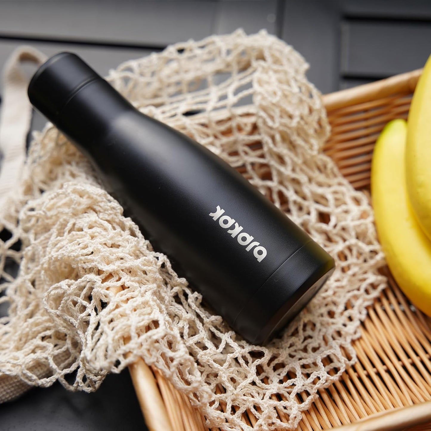 BJPKPK 12oz Water Bottles Stainless Steel Double Wall Vacuum Insulated Small Water Bottles for Travel,Yellow