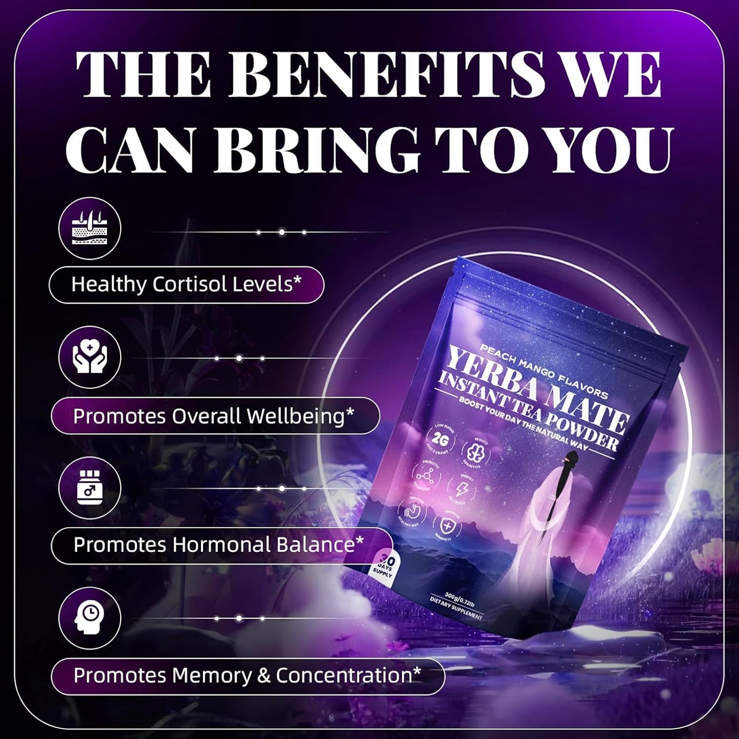 Yerba Mate Powder, 0.72 lb1 pack