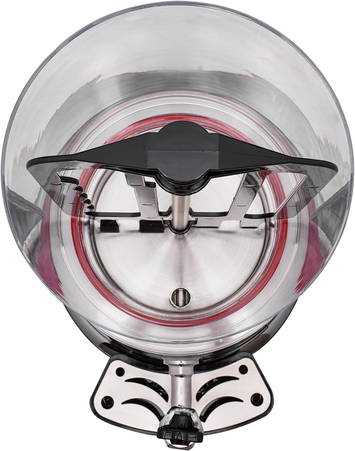 10L Commercial Hot Chocolate Machine Maker,110V Hot Chocolate Melting Machine,Temperature Adjustable Hot Beverage Warmer Dispenser for Chocolate Coffee Milktea (Black)