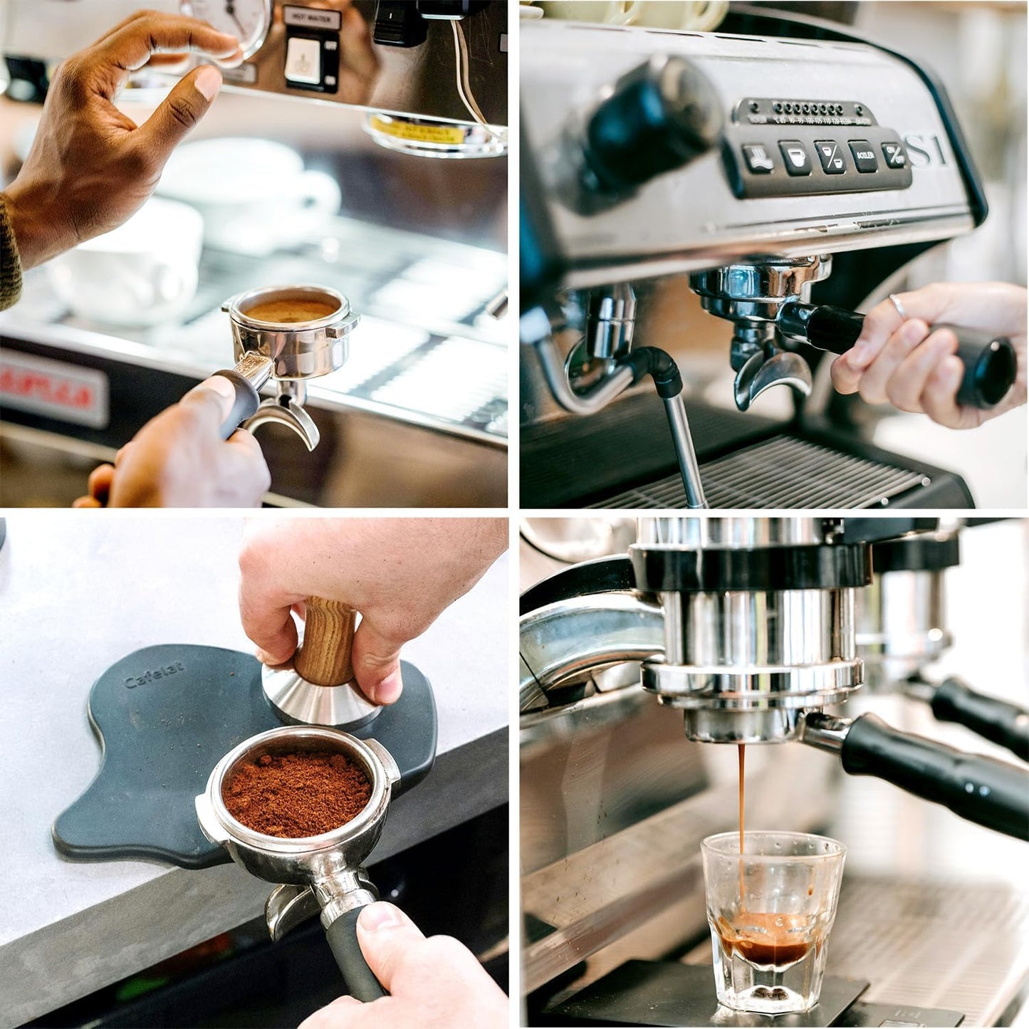 2 Pack 51mm Espresso Puck Screen, Reusable Coffee Filter Screen for Portafilter Filter Basket, 1.7mm Thickness 150μm 316 Stainless Steel, Compatible with Espresso Machine