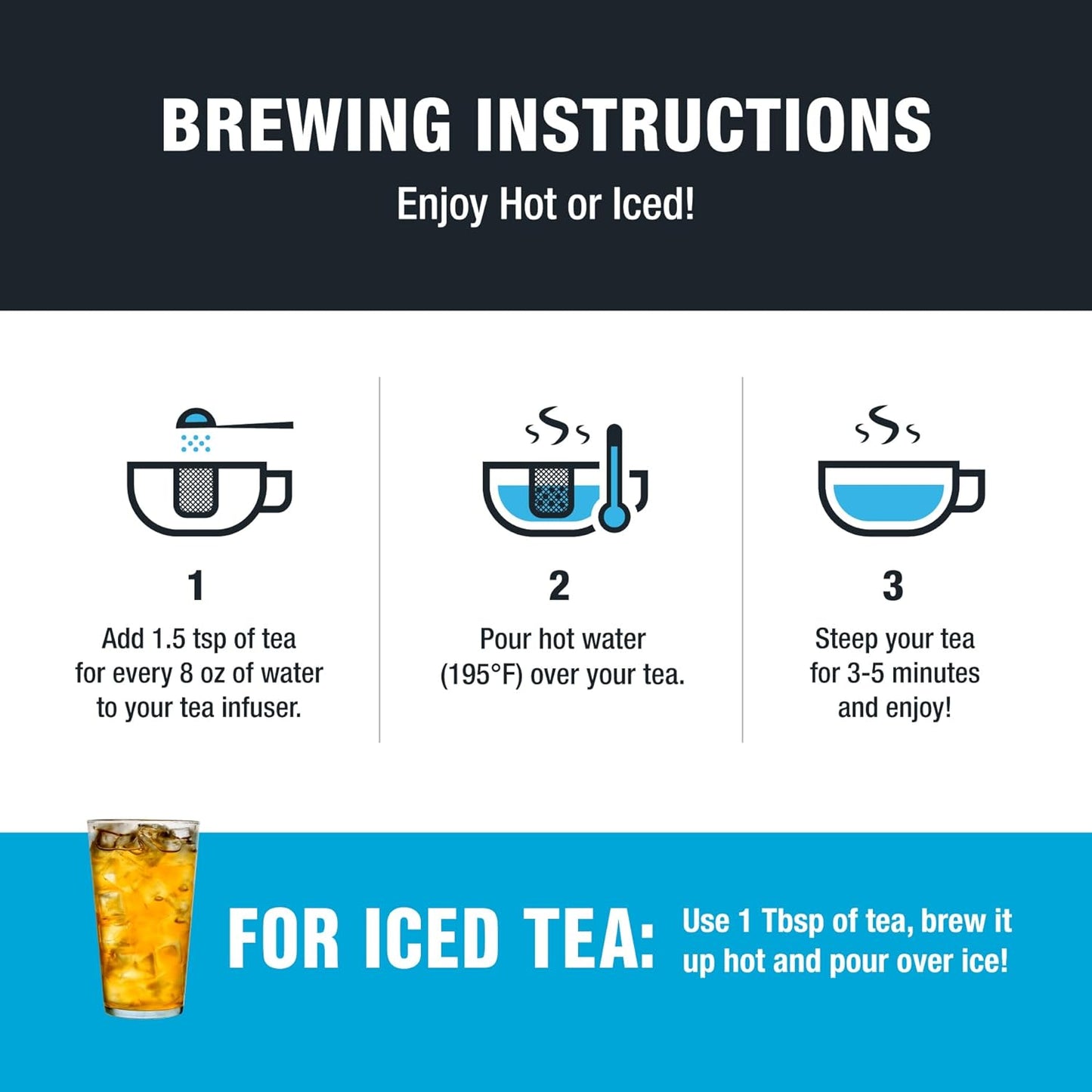 Tiesta Tea - Royal Breakfast, Loose Leaf, Classic English Black Tea, Premium High Caffeine Blend, Make Hot or Iced & Brews Up to 250 Cups, 16oz Bulk Pouch & 4oz Refillable Tin Combo