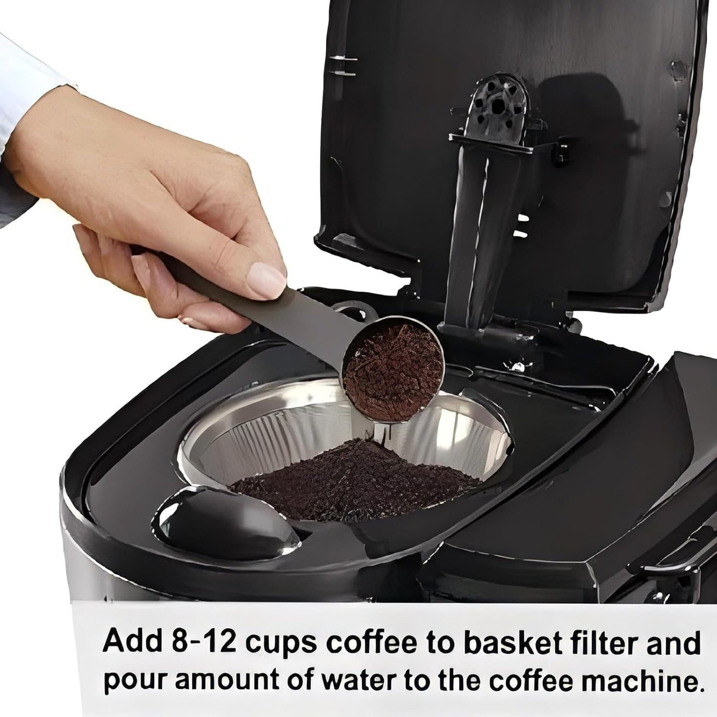 Basket Style permanent Coffee Filter fits for mr coffee Cuisinart Coffee Makers and Brewers Reusable stainless steel Basket style Coffee Filter