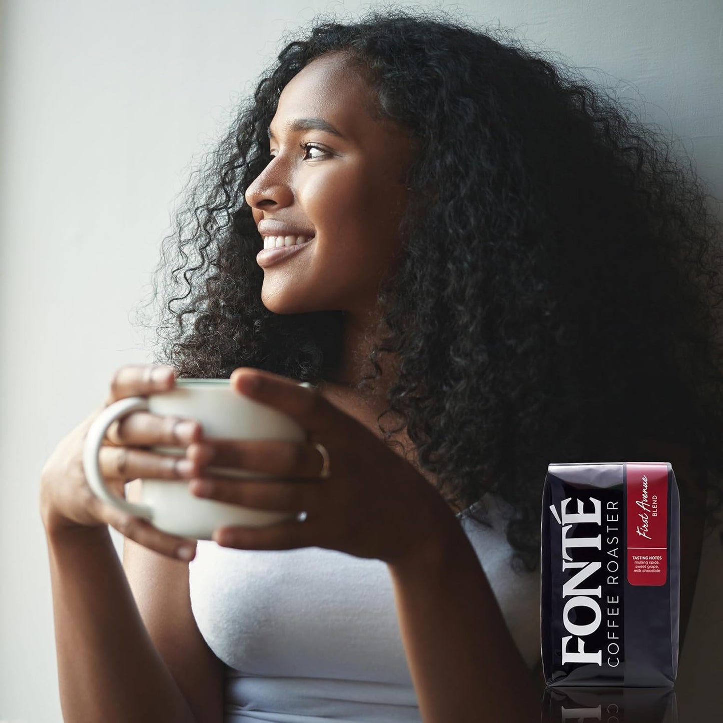 Fonte Coffee Roaster - Drip Coffee - Medium-Dark Fresh Roast - Roasted in Seattle - Single Origin - Bright Lemon, Earthy Peat, Bittersweet Chocolate - 12 oz - First Avenue