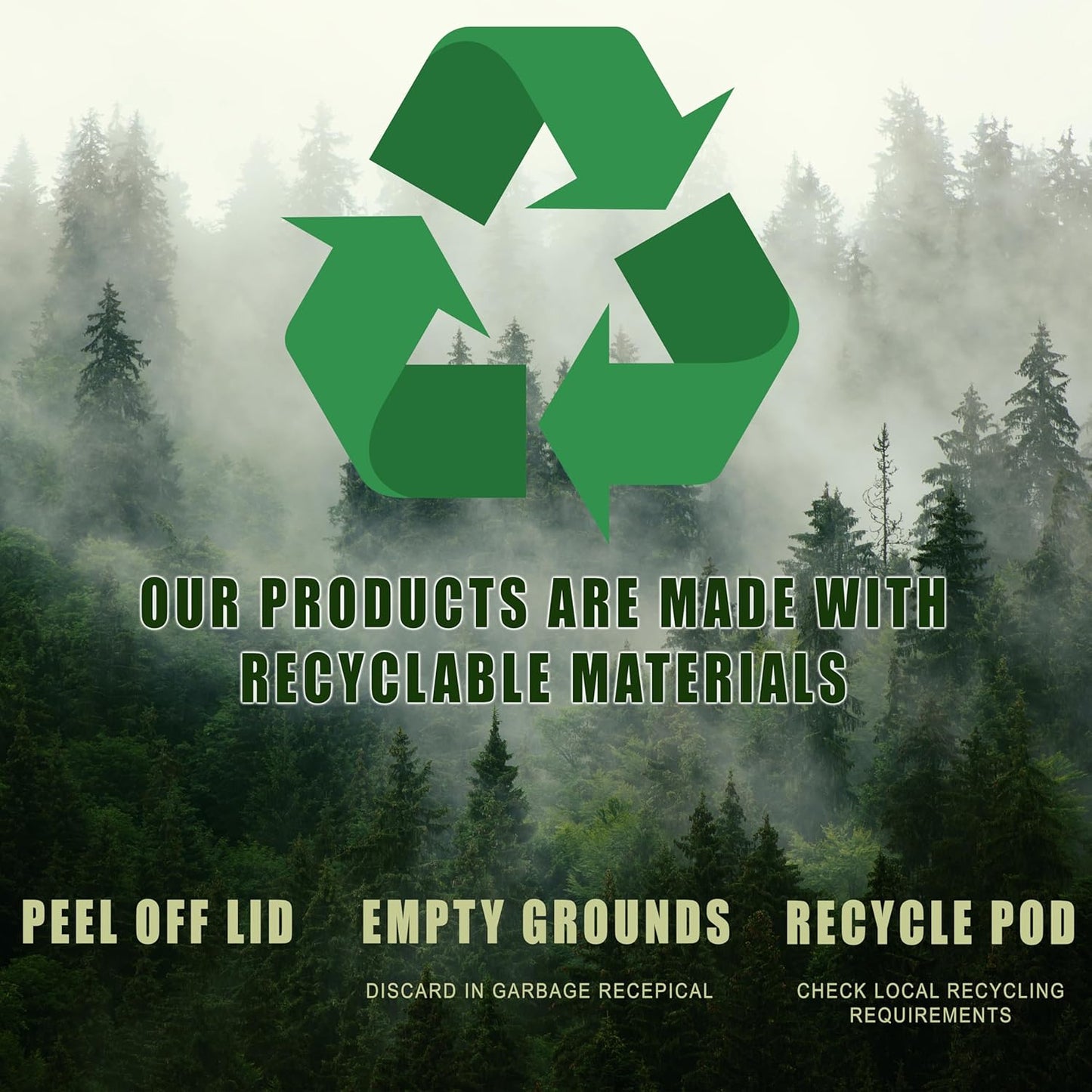 Cozy Up | 100-Count | Medium Roast Breakfast Blend Single-Serve Coffee Pods Compatible with Keurig K-Cup Brewers