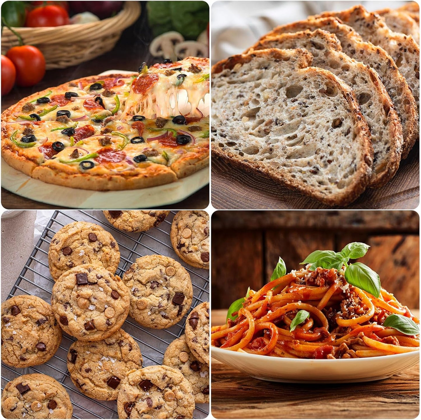 HARFINGTON 2pcs Silicone Rolling Pin 10" Stainless Silicone Surface Non-Stick Stainless Steel Inner Core Dough Roller Kitchen Roller for Baking Pastry Pizza Fondant Bread, Green,Dark Green