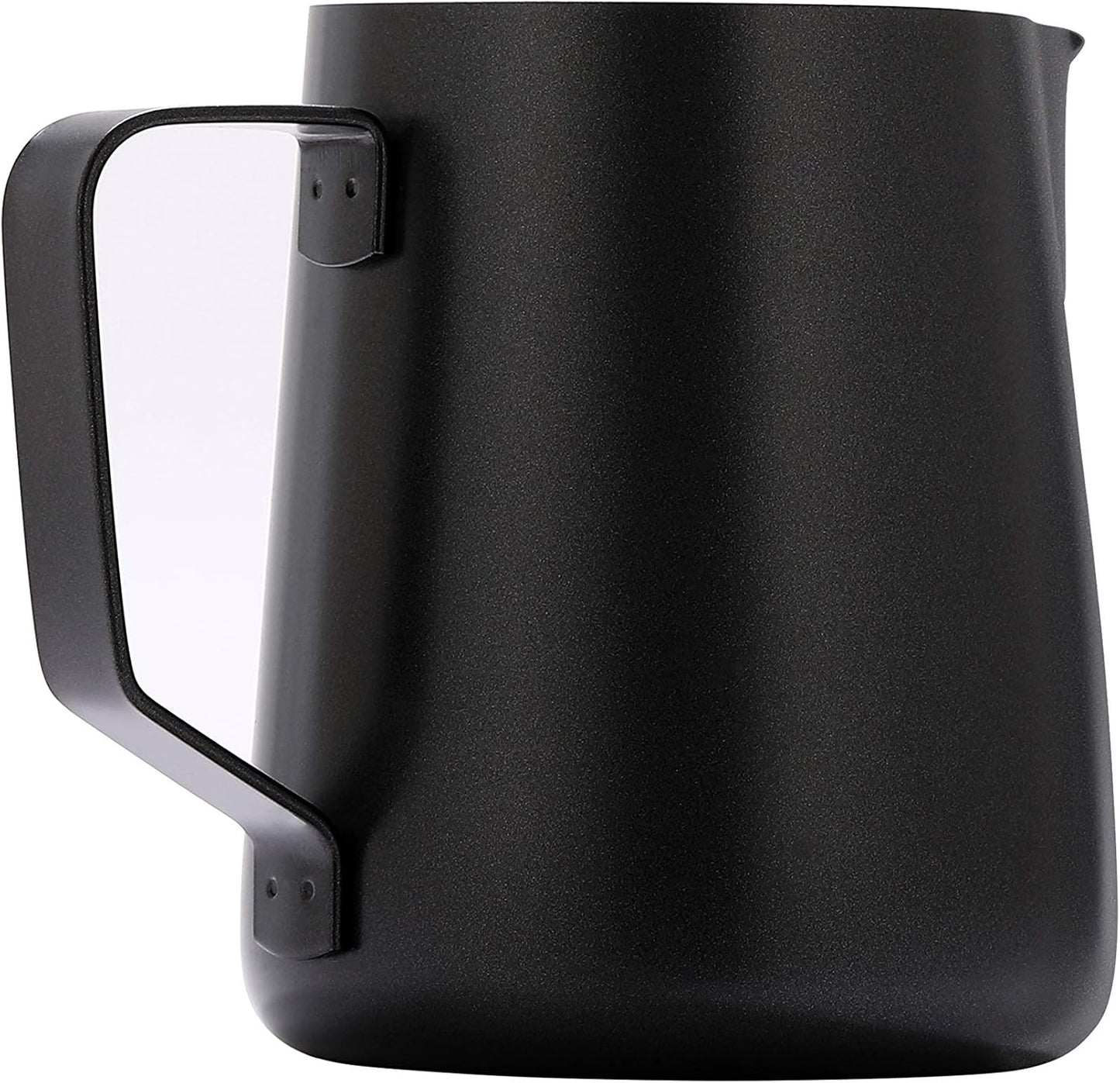 Apexstone 20 oz Black Espresso Steaming Pitcher, Espresso Milk Frothing Pitcher 20 oz Black, Coffee Milk Frothing Cup, Coffee Steaming Pitcher 20 oz/600 ml