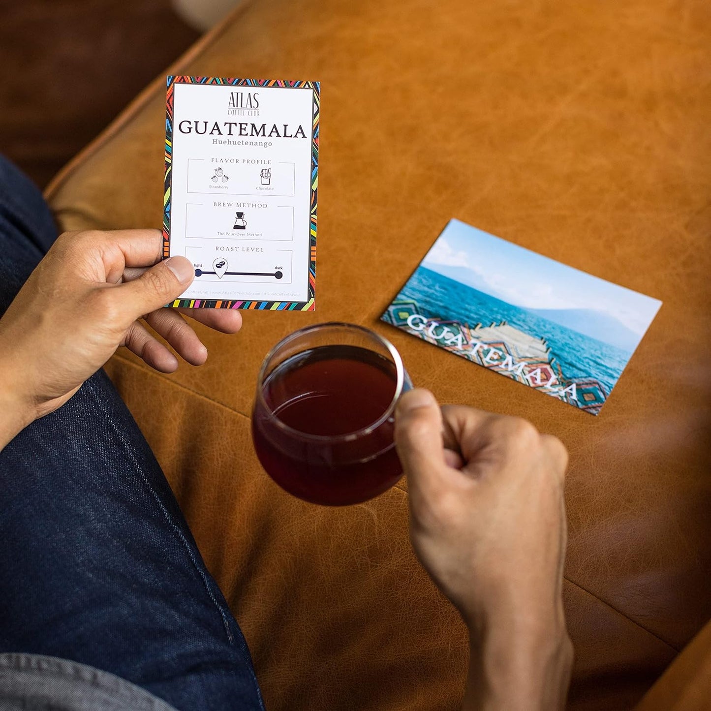 Atlas Coffee Club World of Coffee Discovery Set - Gourmet Coffee Gift Sampler - 8-Pack Variety Box of the World’s Best Single Origin Coffees - Whole Bean