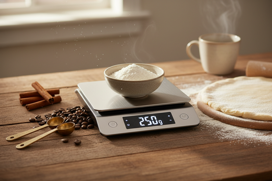 Digital Kitchen Scale (Late-Fall Edition): Faster prep, perfect ratios, café-level consistency at home