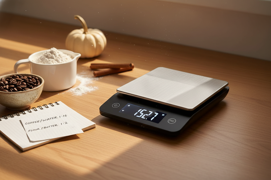 Digital Kitchen Scale: Faster prep, perfect ratios at home