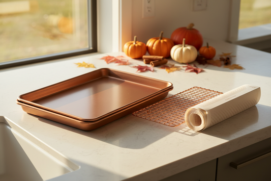 Sheet Pan Set (Late-Fall Edition): Even bakes, faster batches, easier cleanup