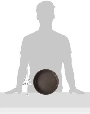 Rachael Ray Oven Lovin' Nonstick Bakeware Springform Baking Pan/ Springform Cake Pan / Cheesecake Pan With Grips, Round - 9 Inch, Gray