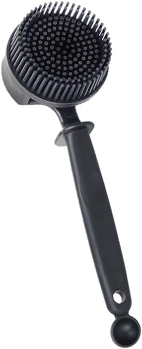 51MM Espresso Machine Cleaning Brush,Silicone Brush for Coffee Machine Group Head, Heat-Resistant and Corrosion-Resistant,360°Cleaning