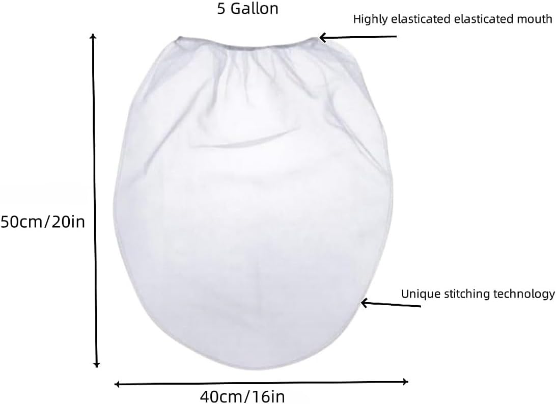 3Pack Cold Brew Coffee Filter Bag Reusable 5 Gallon Coffee Filter Compatible With Toddy Cold Brew System Strainer Bag, for 5 Gallon Commercial Brewers