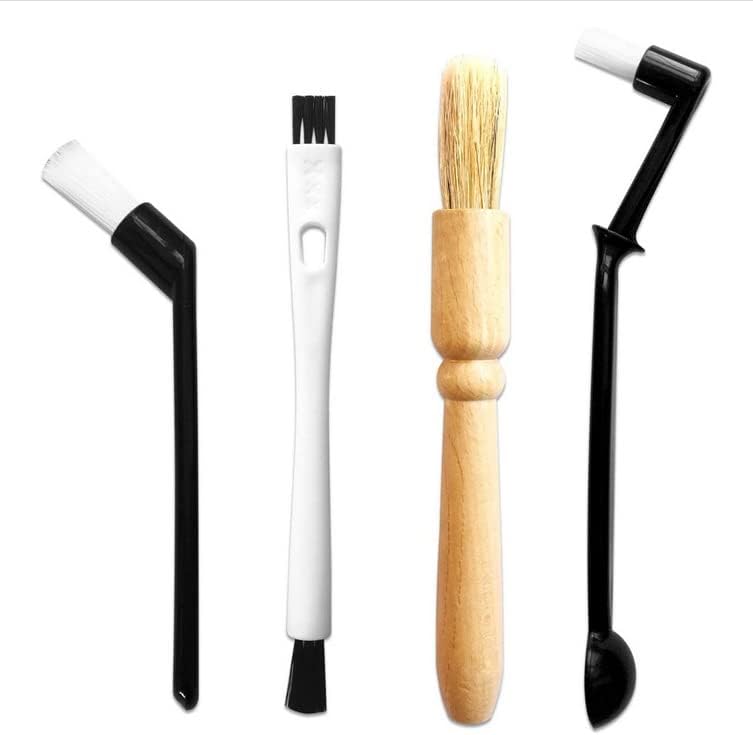4 PCS Coffee Machine Brush Cleaner Nylon Espresso Grinders Dusting Professional Barista Multifunction Cleaning Tools Accessories