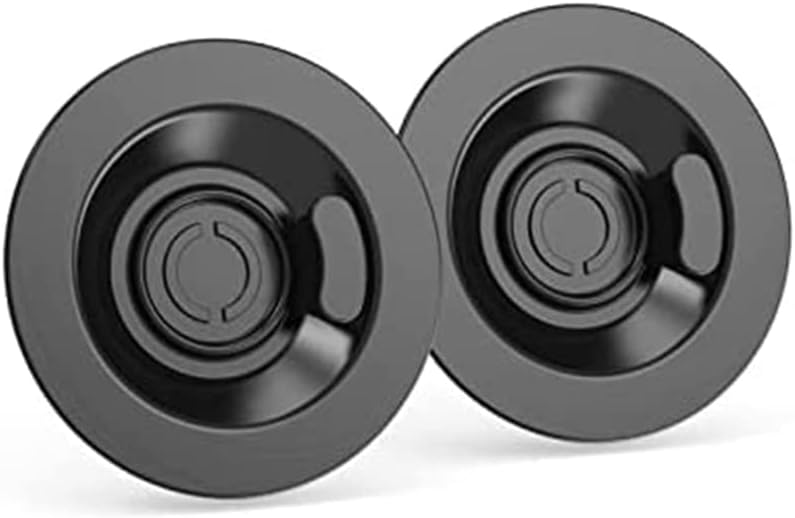 2Pcs Black Espresso Cleaning Disc for Select Espresso Machines,Accessories for Espresso Machine,Backflush Disc for Espresso Makers Comparable to Part Rubber Disks,Home and Kitchen (54mm)
