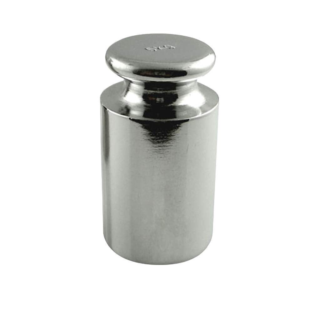 American Weigh Scales Calibration Weight for AWS Digital Scale, Carbon Steel, Chrome Plated, Chrome Finish, 5000g (5KGWGT)