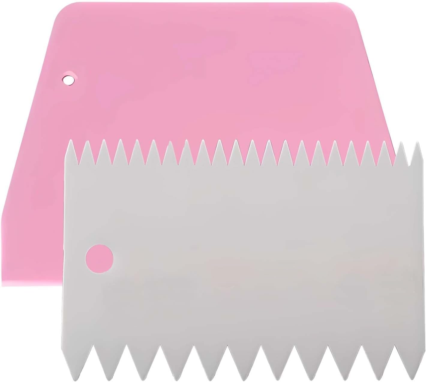 Dough Scraper Plastic Bench Scraper, Dough Scraper Tool Dough Cutter, Flexible Bench Scraper for Making Bread Pizza