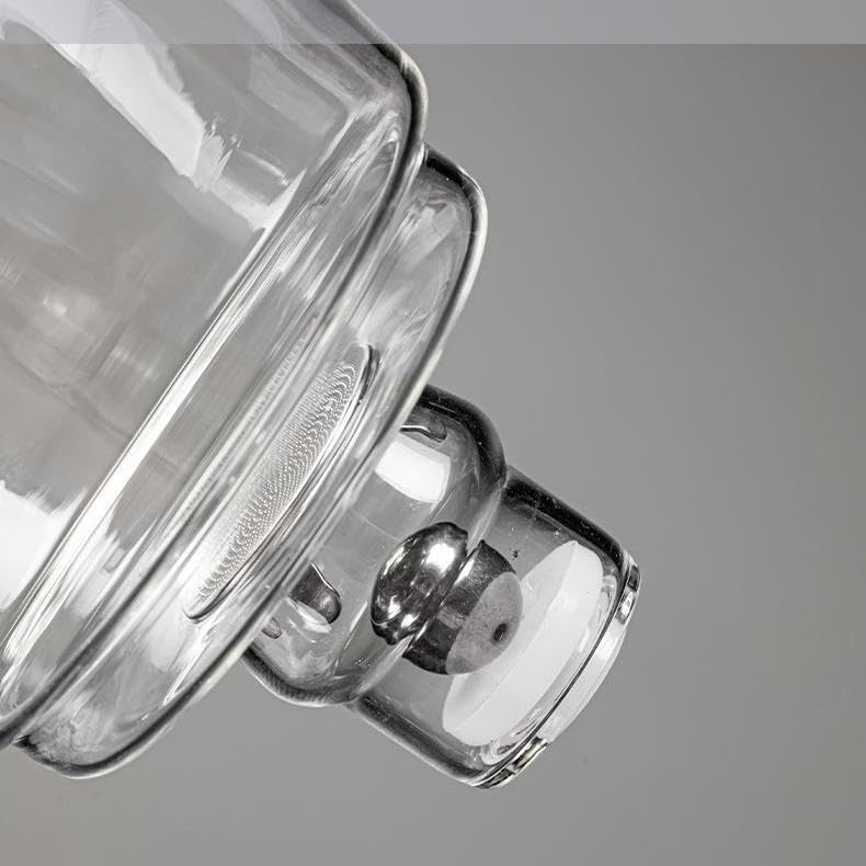 Glass Teapot Set with Infuser Semi Automatic Tea Set Magic Teapot (Beauty)