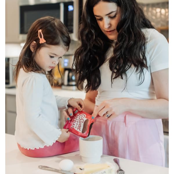 Sweet Logic Keto Dessert Mug Cake Mixes - Blueberry Muffin - Low Sugar - Gluten-Free - Low Carb - Diabetic-Friendly Sweets - Natural Ingredients - High Protein - Delicious Keto Treats (4 Pack)