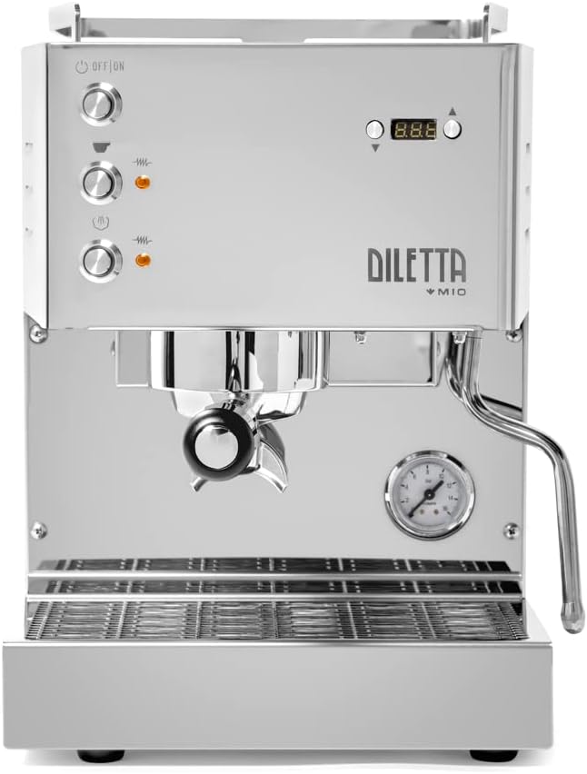 Diletta Mio Espresso Machine (Stainless Steel)