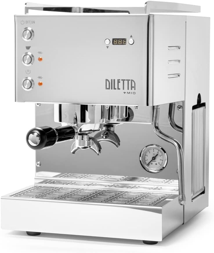 Diletta Mio Espresso Machine (Stainless Steel)