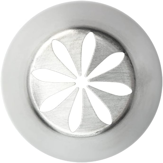 Restaurantware-Russian Piping Tip, 1 Flower Cake Decor Piping Tip - #6, Corrosion-Resistant, Stainless Steel Decorating Tip For Frosting, Dishwashable, Decorate Cupcakes, Cakes, or Cookies