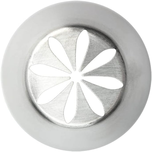 Restaurantware-Russian Piping Tip, 1 Flower Cake Decor Piping Tip - #6, Corrosion-Resistant, Stainless Steel Decorating Tip For Frosting, Dishwashable, Decorate Cupcakes, Cakes, or Cookies