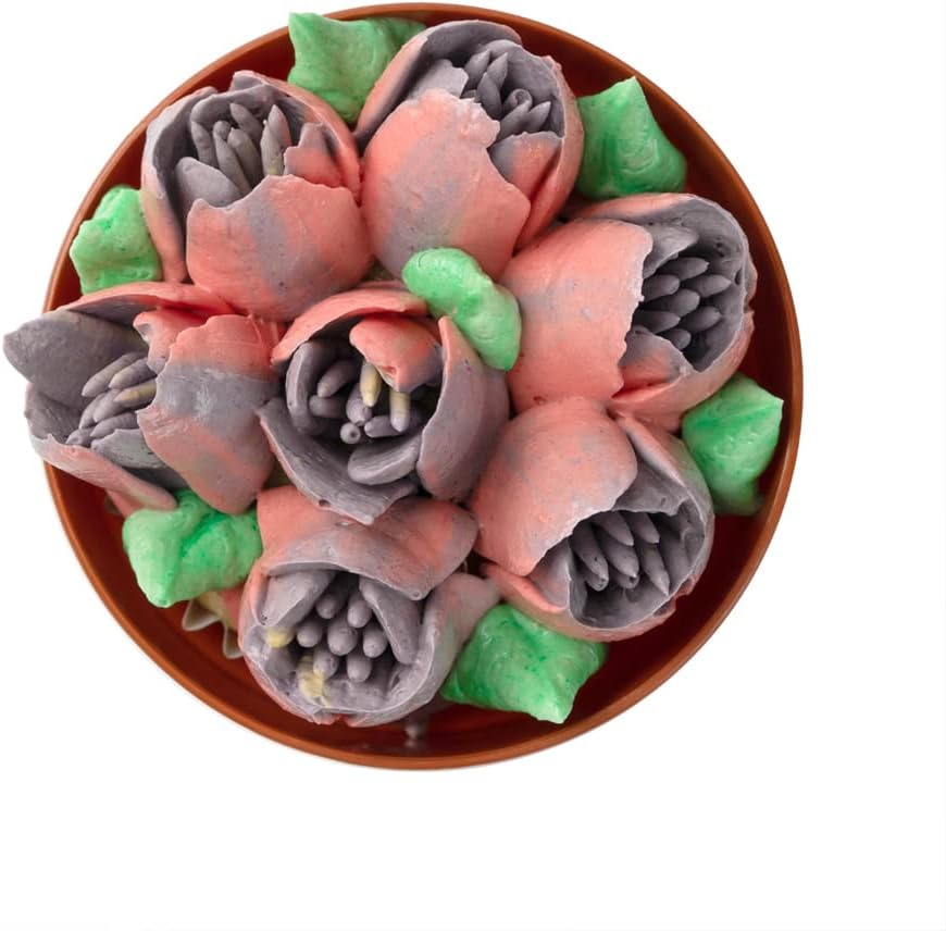 Restaurantware-Russian Piping Tip, 1 Tulip Cake Decor Piping Tip - #50, Corrosion-Resistant, Stainless Steel Decorating Tip For Frosting, Dishwashable, Decorate Cupcakes, Cakes, or Cookies