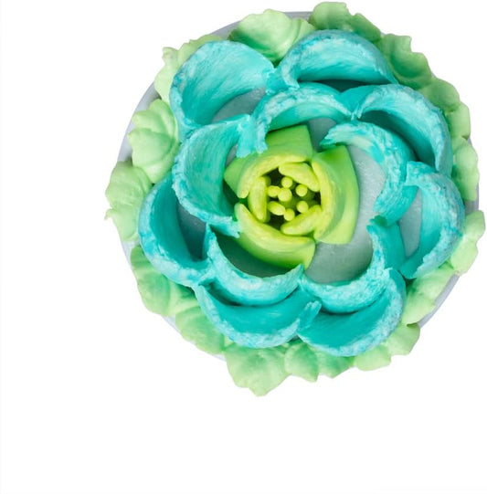 Restaurantware-Russian Piping Tip, 1 Petal Cake Decor Piping Tip - #45, Corrosion-Resistant, Stainless Steel Decorating Tip For Frosting, Dishwashable, Decorate Cupcakes, Cakes, or Cookies