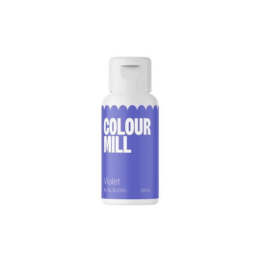 Colour Mill Oil-Based Food Coloring, 20 Milliliters Violet