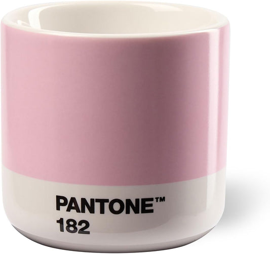 Copenhagen Design Pantone Macchiato Cup - Coffee, Latte, Macchiato Mug - 3.34oz/100ml, Light Pink 182