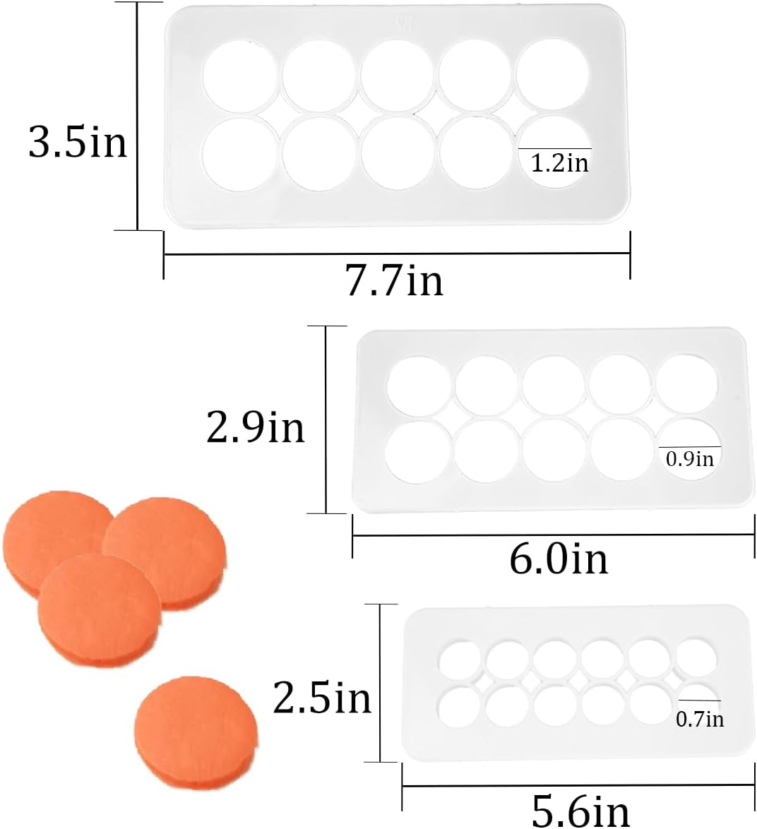 12 Pcs Cake Fondant Cutter Puzzle Fondant Cutters, Triangles Cookie Cutter - 4 Size Geometric Shape Fondant Cutter Cake Border Decorating Tool, Creative Cake Decorating