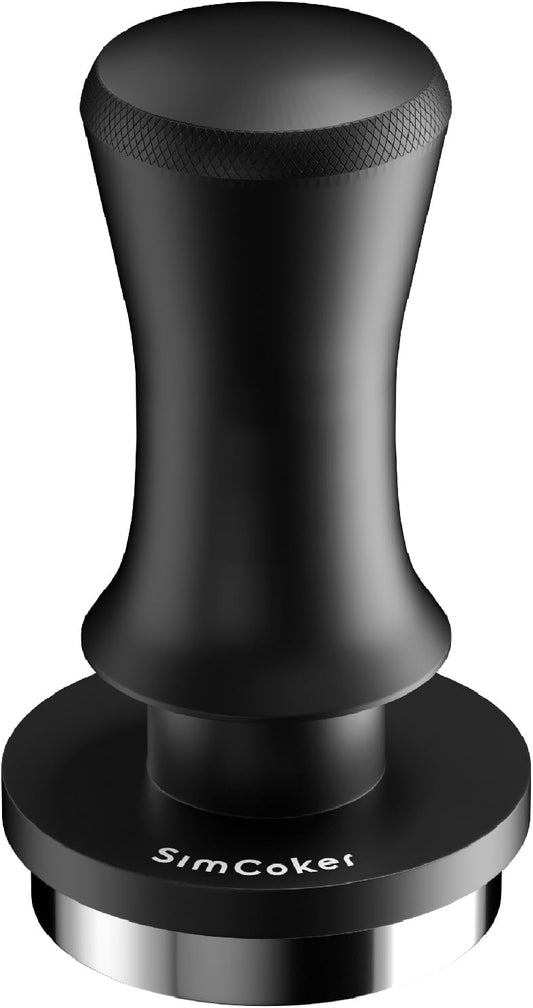 Espresso Tamper, 53mm Barista Coffee Tamper with Spring Loaded for Coffee Machine Portafilter,Stainless Steel