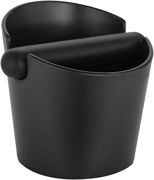 Espresso Knock Box, 4.8 Inch Coffee Knock Box Espresso Dump Bin For Coffee Grounds with Removable Knock Bar and Non-Slip Base Shock-Absorbent Durable Barista Style