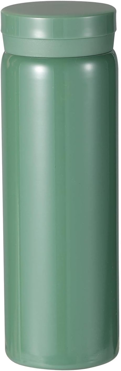 10oz Mini Water Bottle Stainless Steel Thermos Small Flask - Insulated Vacuum, Leak Proof, Keeps Drinks Hot/Cold - Ideal for Coffee, Tea, Water - Green
