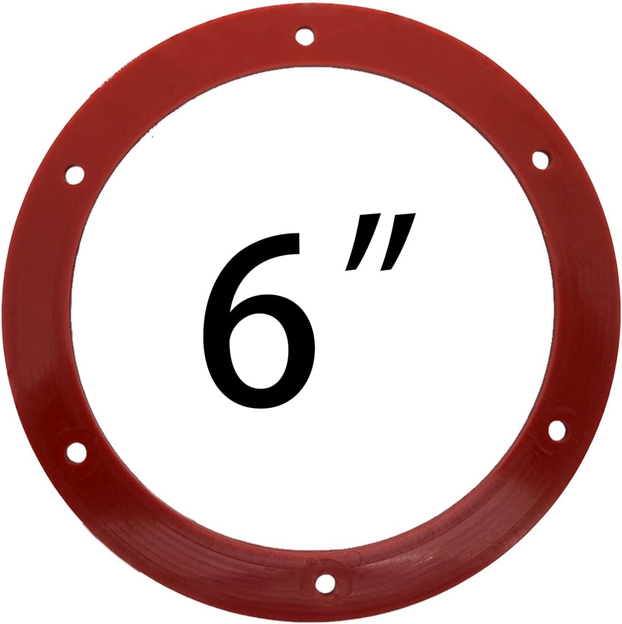 6 Inch Gasket Compatible with Quadrafire Heatilator 812-4710 PelPro Round Silicone Exhaust Fan Combustion Motor Gasket