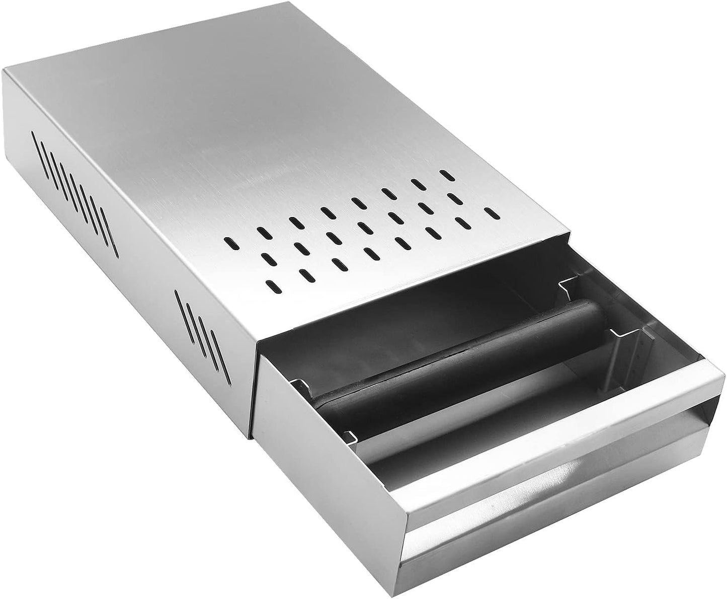 Espresso Knock Box Drawer, 2.5L Capacity Stainless Steel Detachable Coffee Ground Knock Container,For Home,Office,Restaurant and Coffee Shop (Silver)