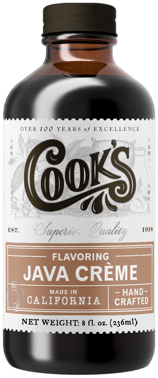 Cook's Java Creme Flavor 8 oz