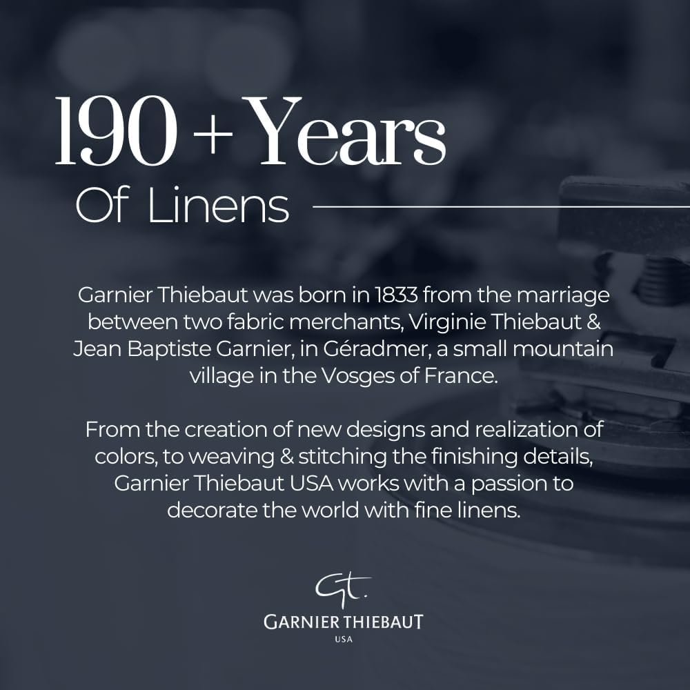 Garnier Thiebaut Miel Et Abeilles Ocre (Honey and Bees) French Kitchen Towel 22"x30", Cotton, Jacquard