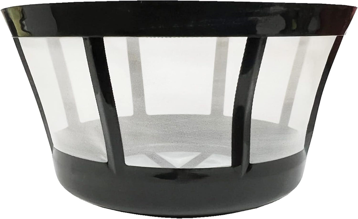 GoldTone Brand Reusable 8-12 Cup Basket Filter | Reusable Basket Coffee Filter Nylon Mesh fits Mr. Coffee, Black + Decker, Proctor Silex (4 Pack)