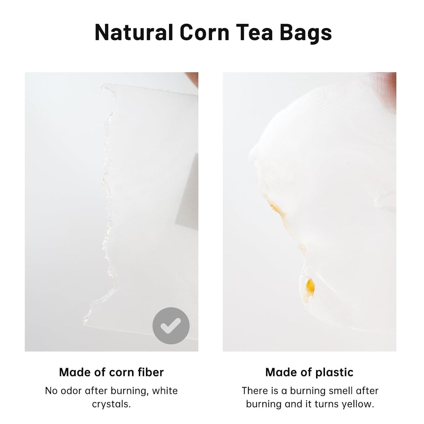 iTeaworld Yunnan Black Tea Loose Leaf, Non-GMO, No Sweetener, Authentic Chinese Tea, Honey & Sweet Potato Aroma, Strong tea,20 Corn Tea Bags for Black Tea Beginners - 1 Pack (3.5 oz)