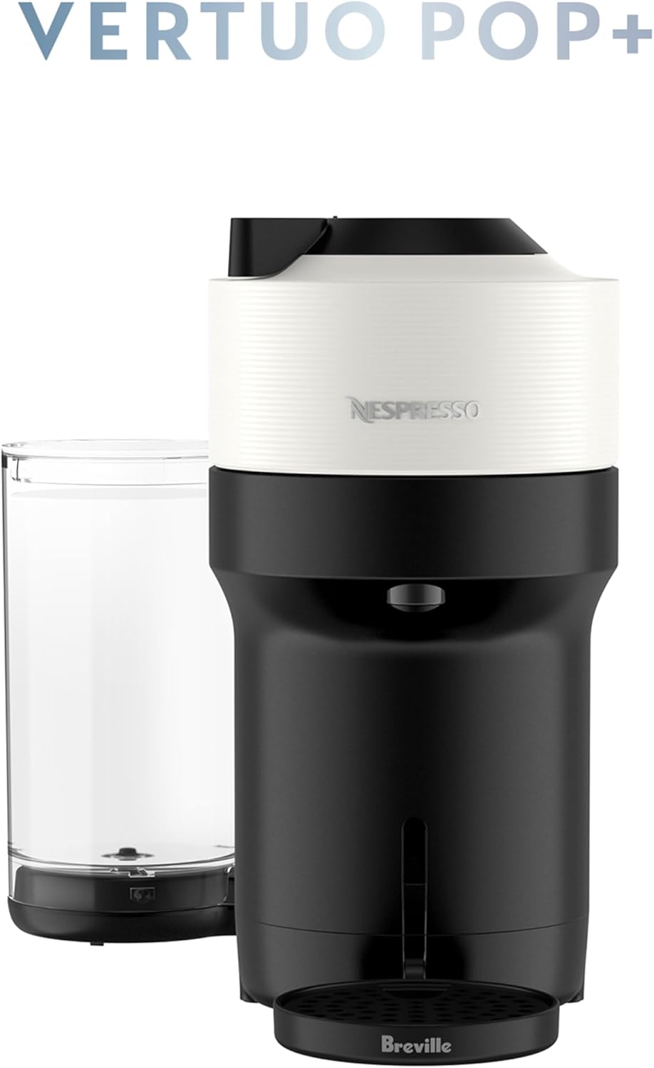 Nespresso Vertuo Pop+ Coffee and Espresso Maker by Breville, Coconut White