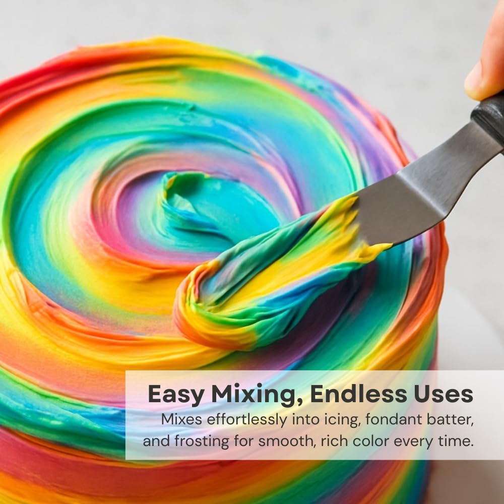 Chefmaster Red Red Liqua-Gel® Food Coloring | Vibrant Color | Professional-Grade Dye for Icing, Frosting, Fondant | Baking & Decorating | Fade-Resistant | Easy-to-Use | Made in USA | 2.3 oz