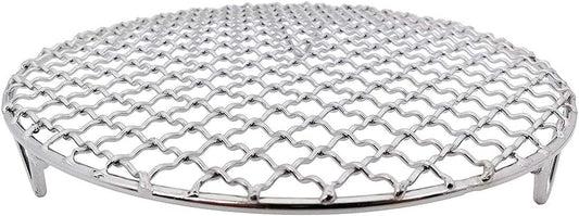 Versatile Round 304 Stainless Steel Cooling Rack Baking,Heat Resistant Rust Proof Sturdy Durable Dia 13.8"