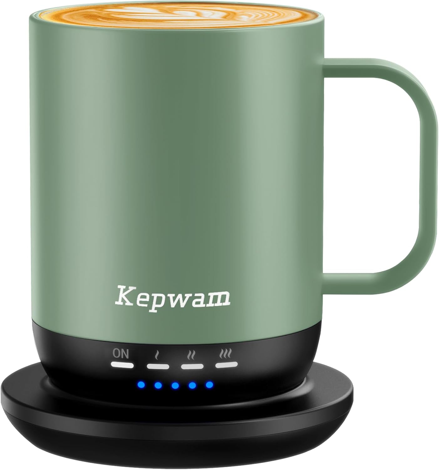 Heated Coffee Mug T1-14oz Fast Heating & Longer Battery Life Self Heating Coffee Mug Hot to 149℉ - Touch & App Controlled Mug Coffee and Hot Beverage Warmer, Gifts for Women and Men